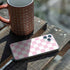 Pink and White Checkerboard iPhone 11 Pro Skin